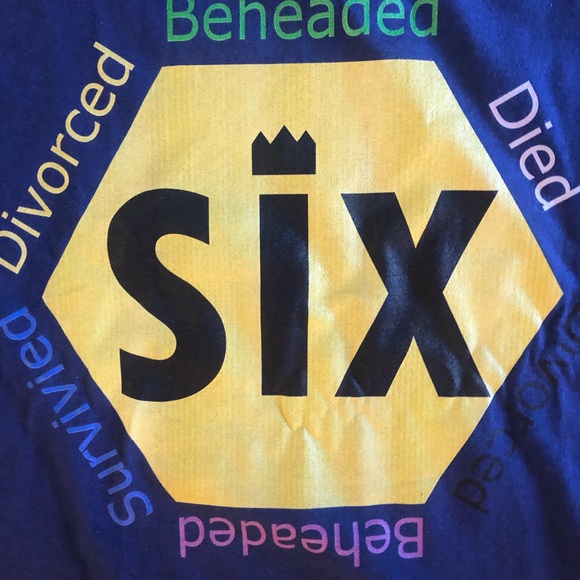 T-shirt from the musical “Six” - Picture 3 of 3